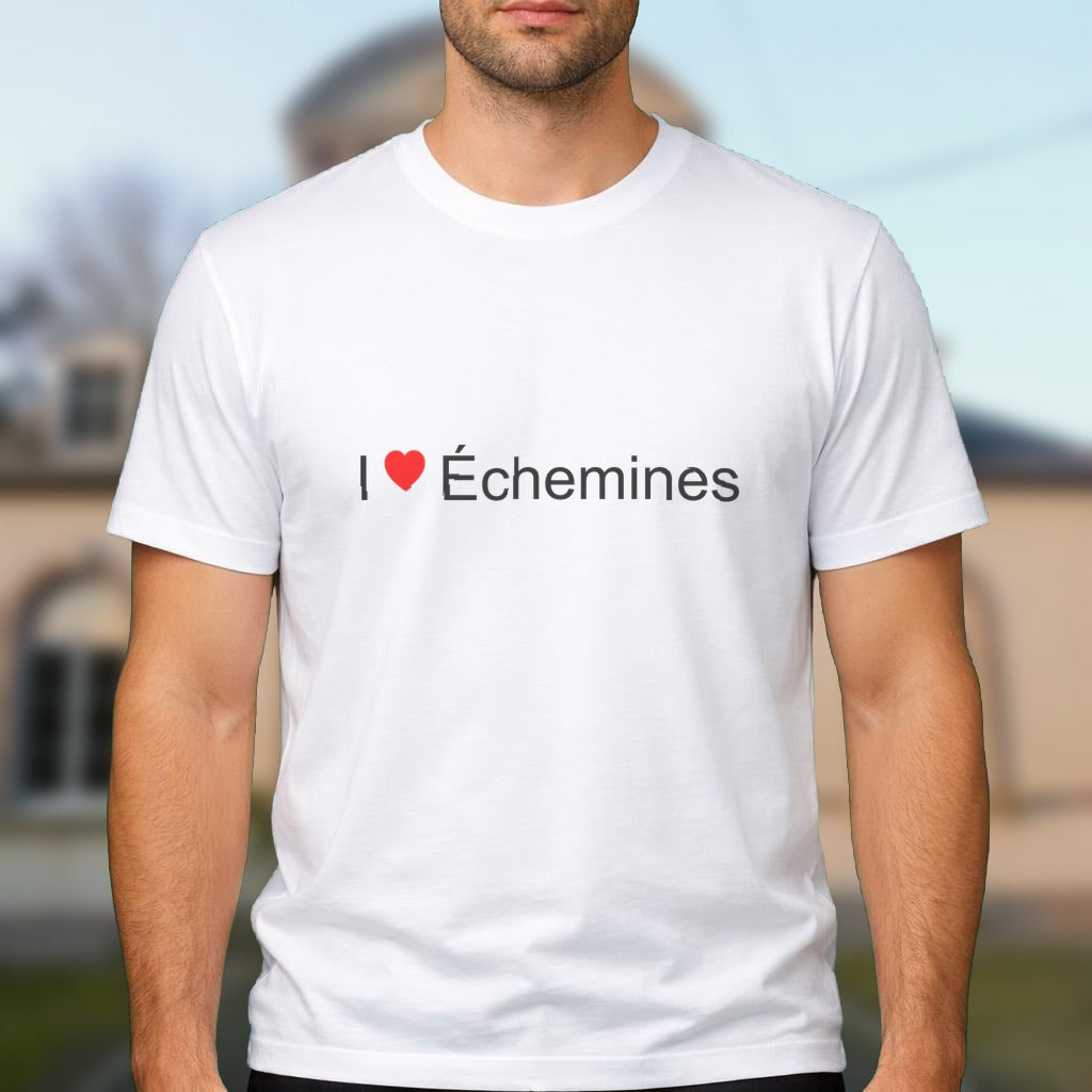 T-shirt I love échemines