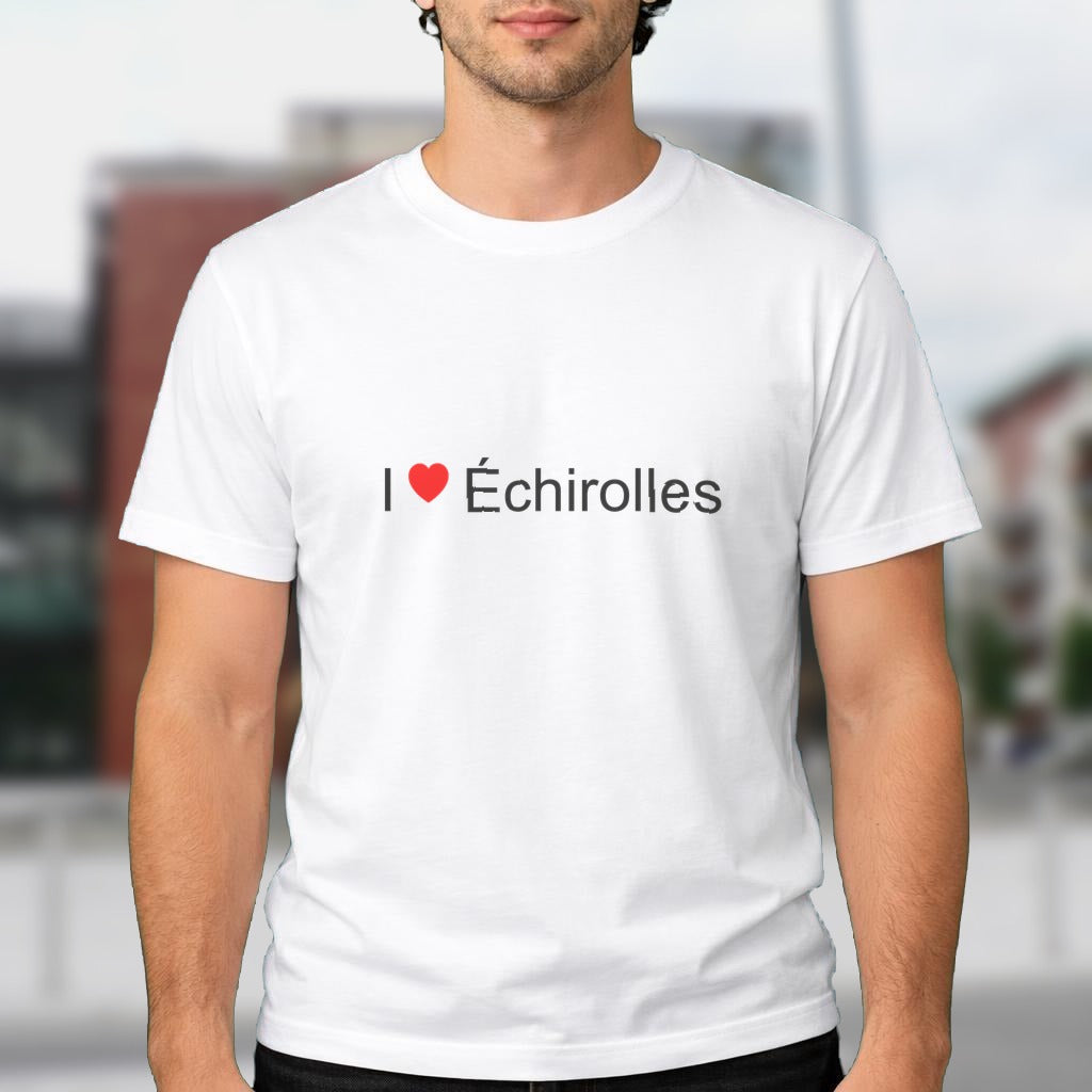 T-shirt I love échirolles