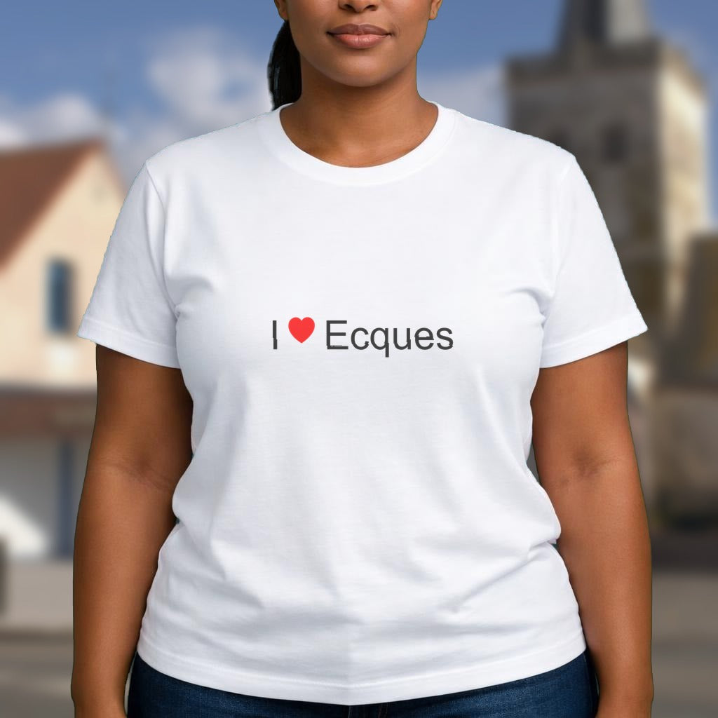 T-shirt I love ecques