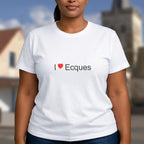 T-shirt I love ecques