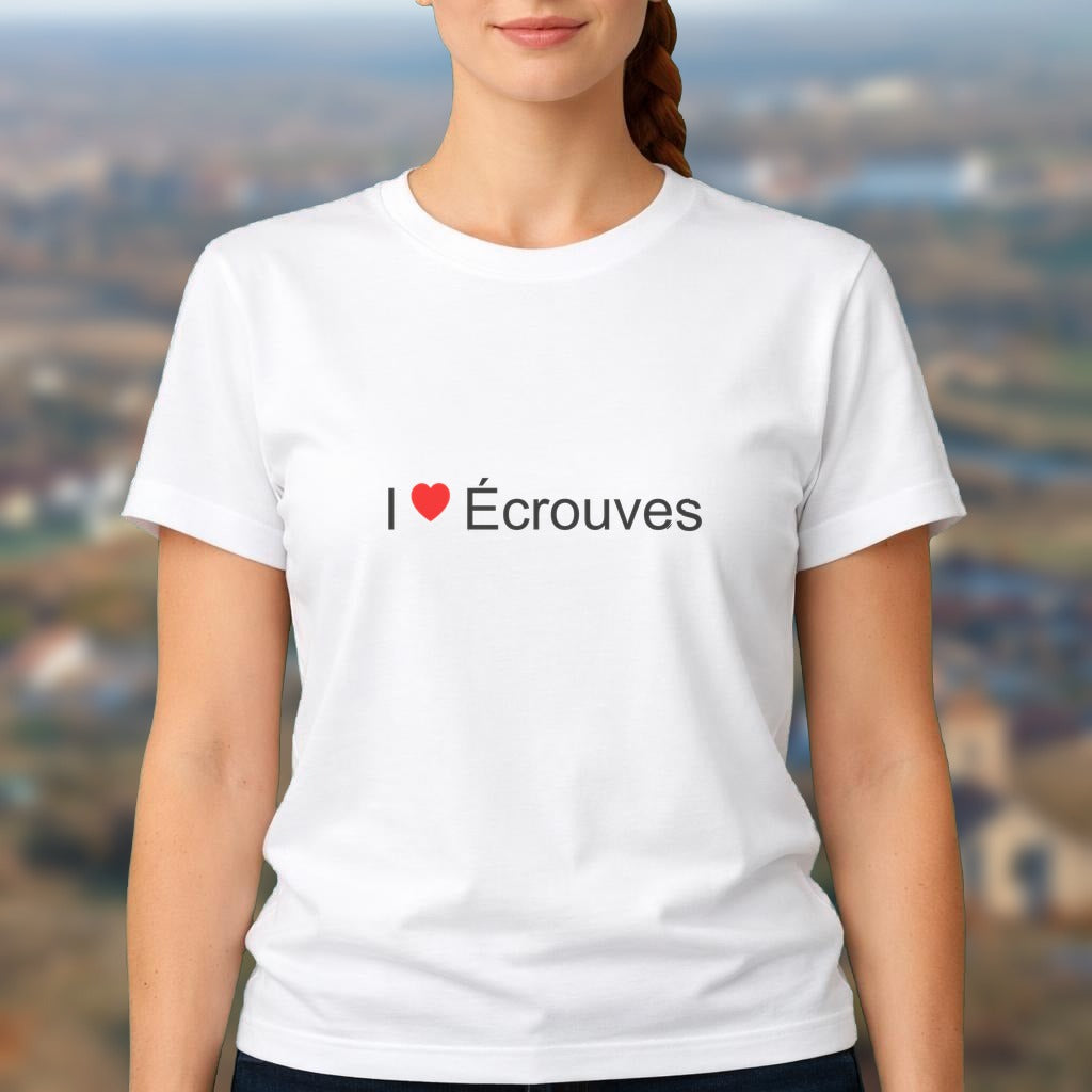 T-shirt I love écrouves