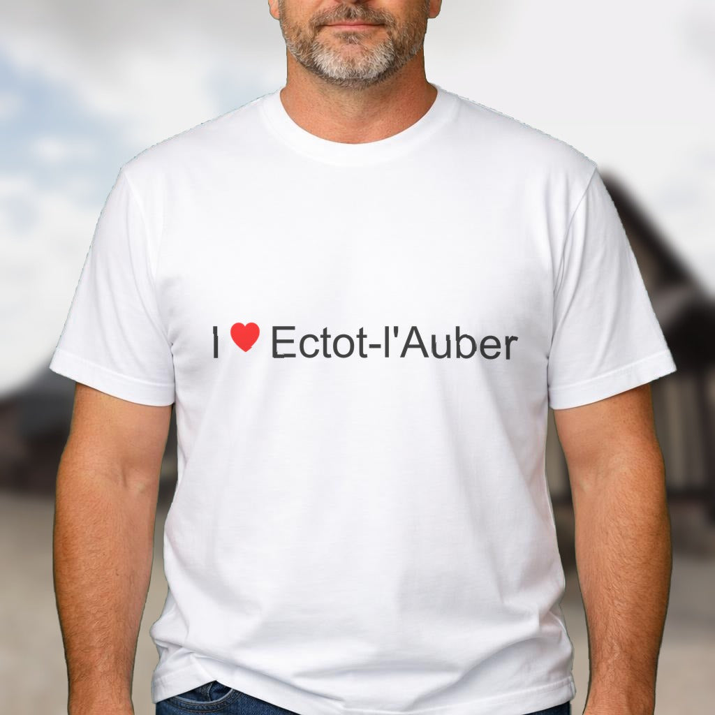 T-shirt I love ectot-l'auber