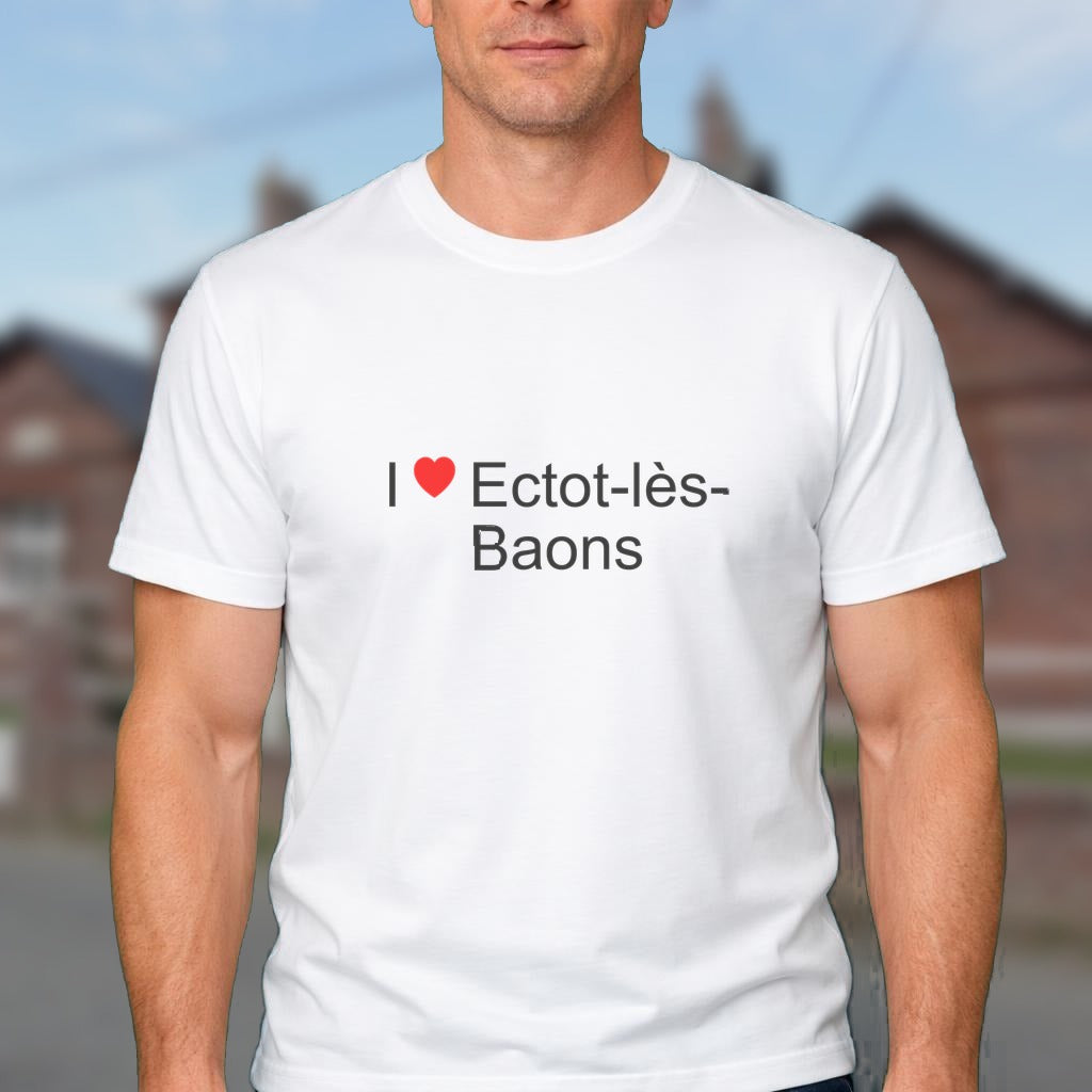 T-shirt I love ectot-lès-baons