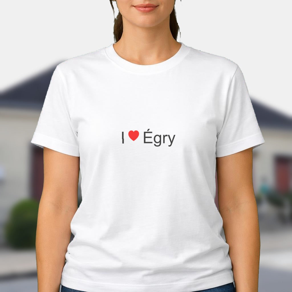 T-shirt I love égry