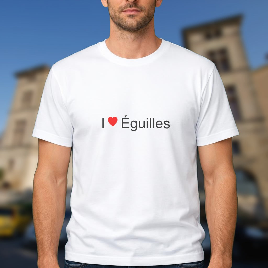 T-shirt I love éguilles