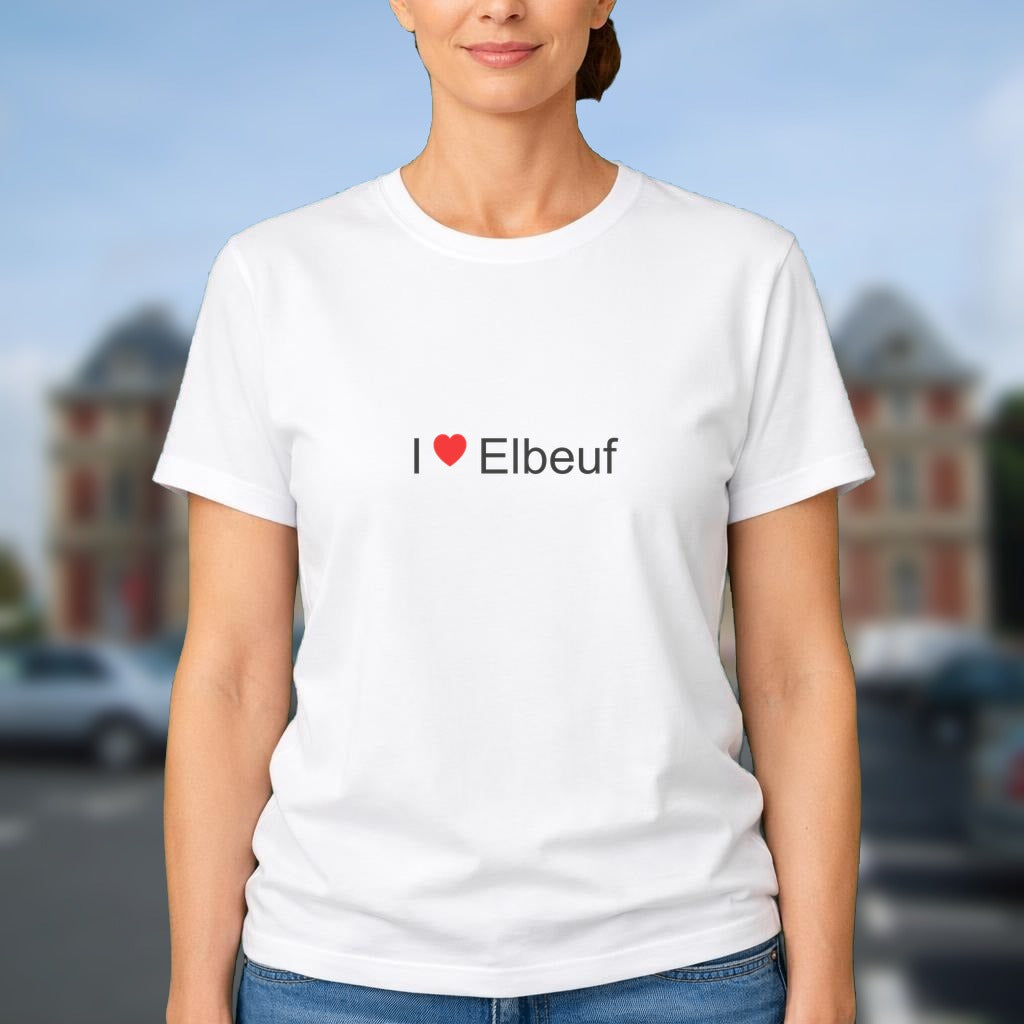 T-shirt I love elbeuf