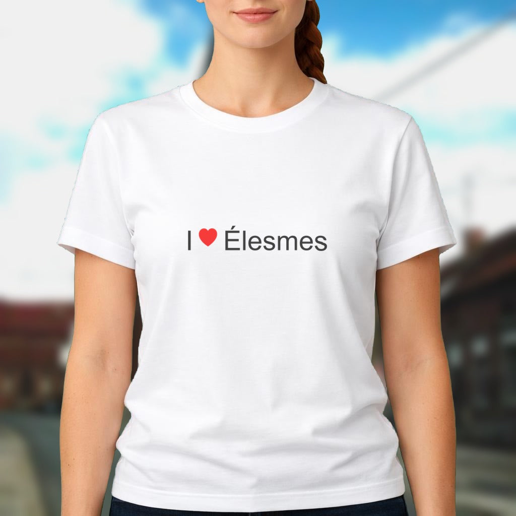 T-shirt I love élesmes