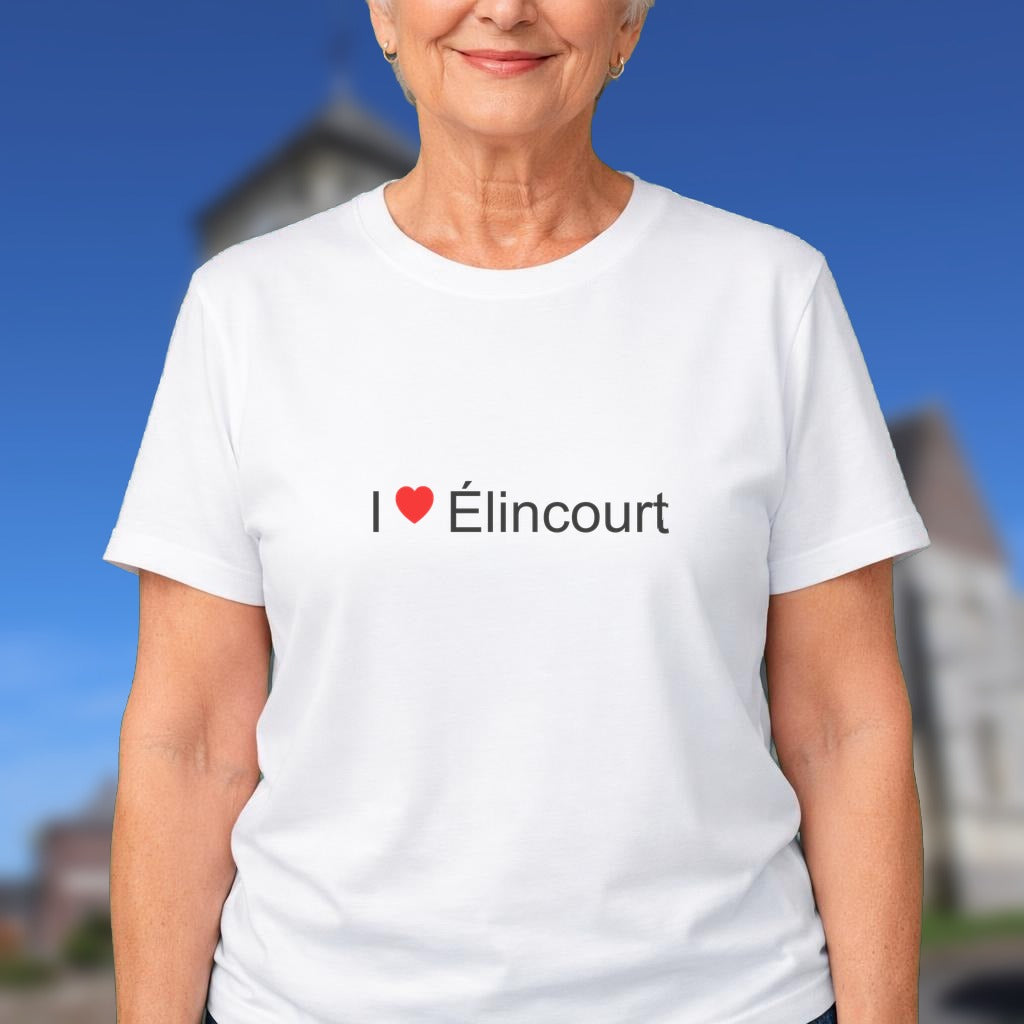 T-shirt I love élincourt