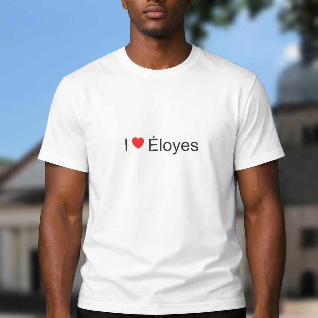T-shirt I love éloyes