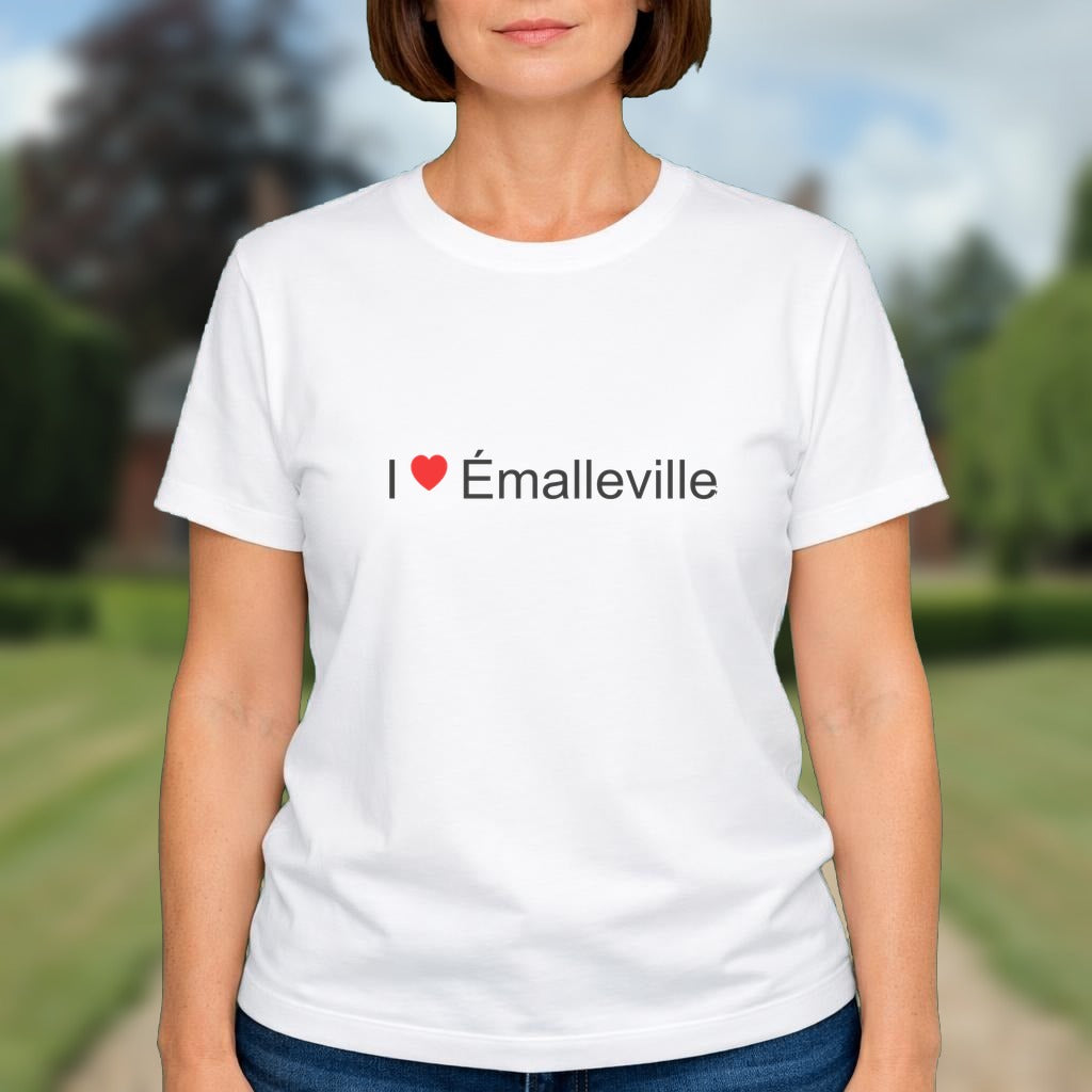 T-shirt I love émalleville