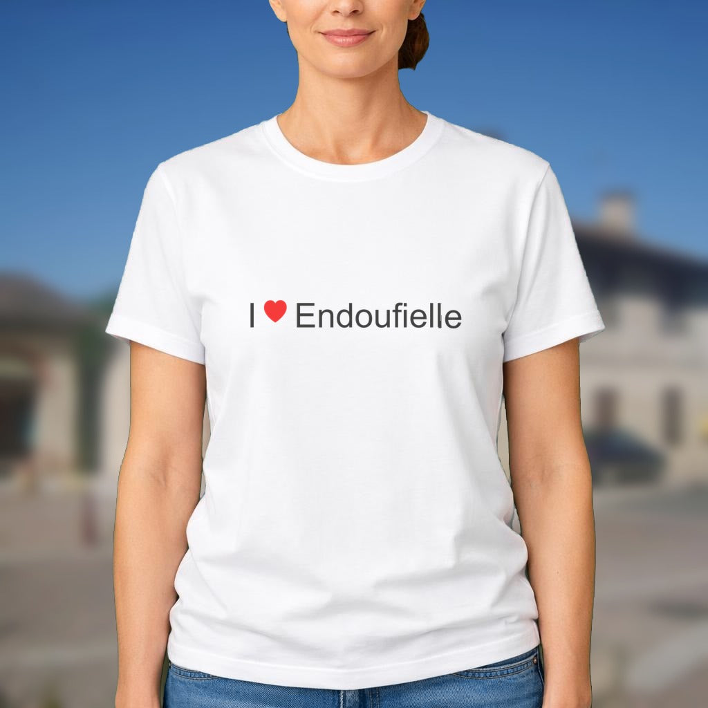 T-shirt I love endoufielle
