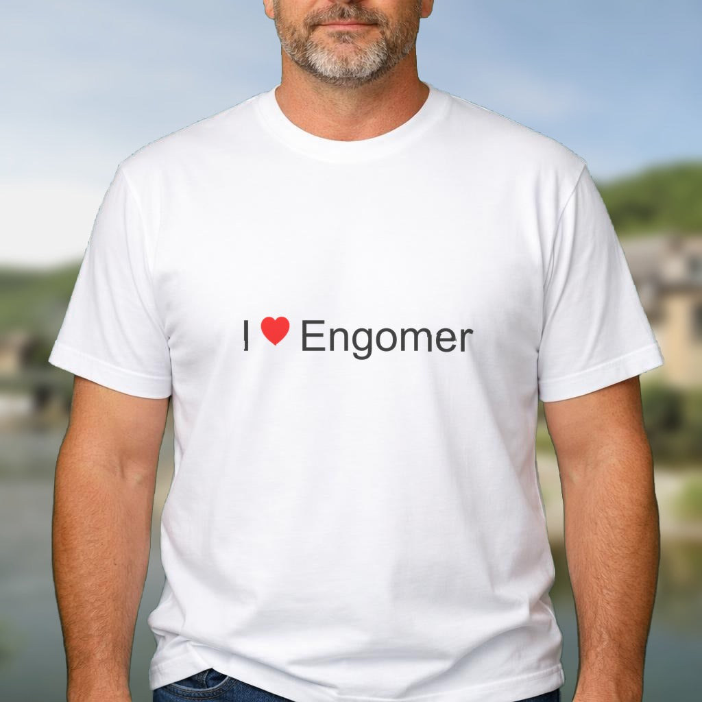 T-shirt I love engomer