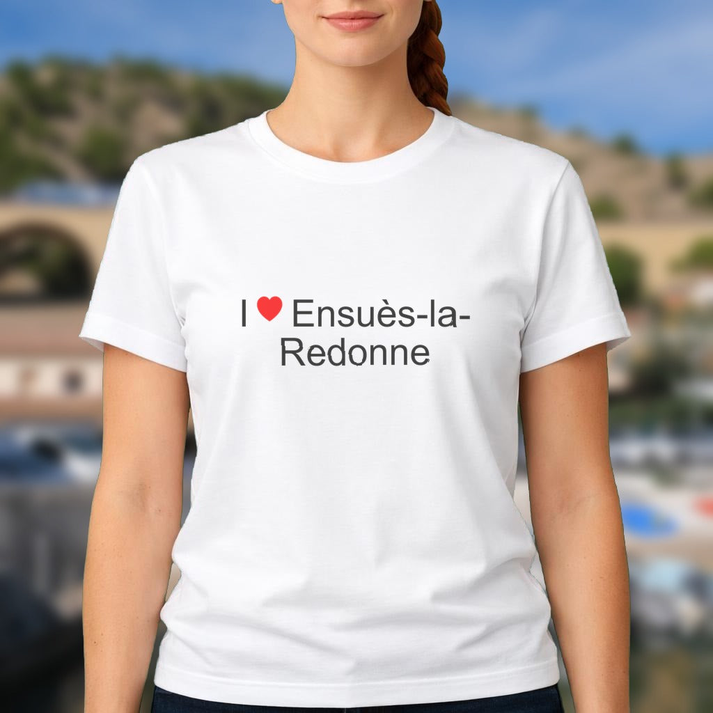 T-shirt I love ensuès-la-redonne