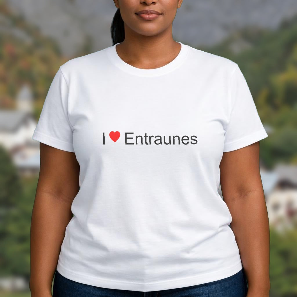 T-shirt I love entraunes