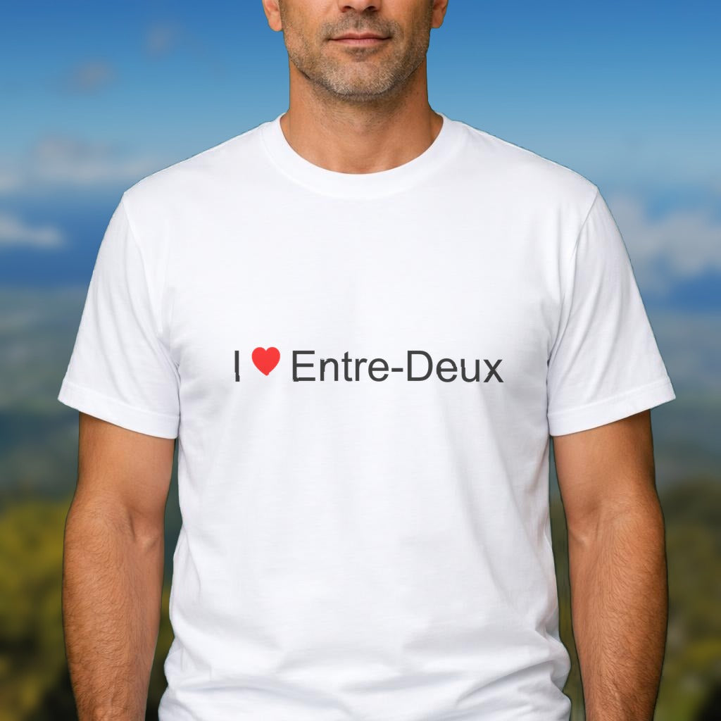 T-shirt I love entre-deux