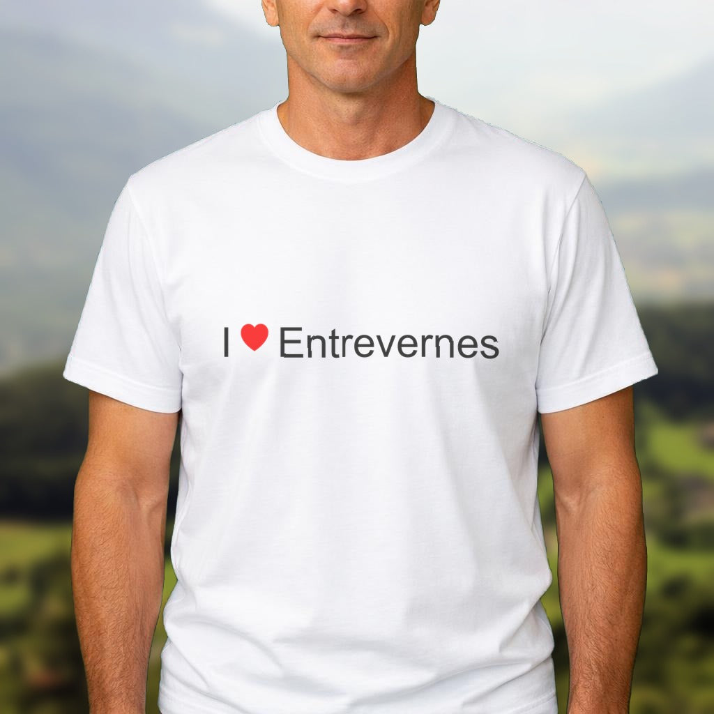T-shirt I love entrevernes
