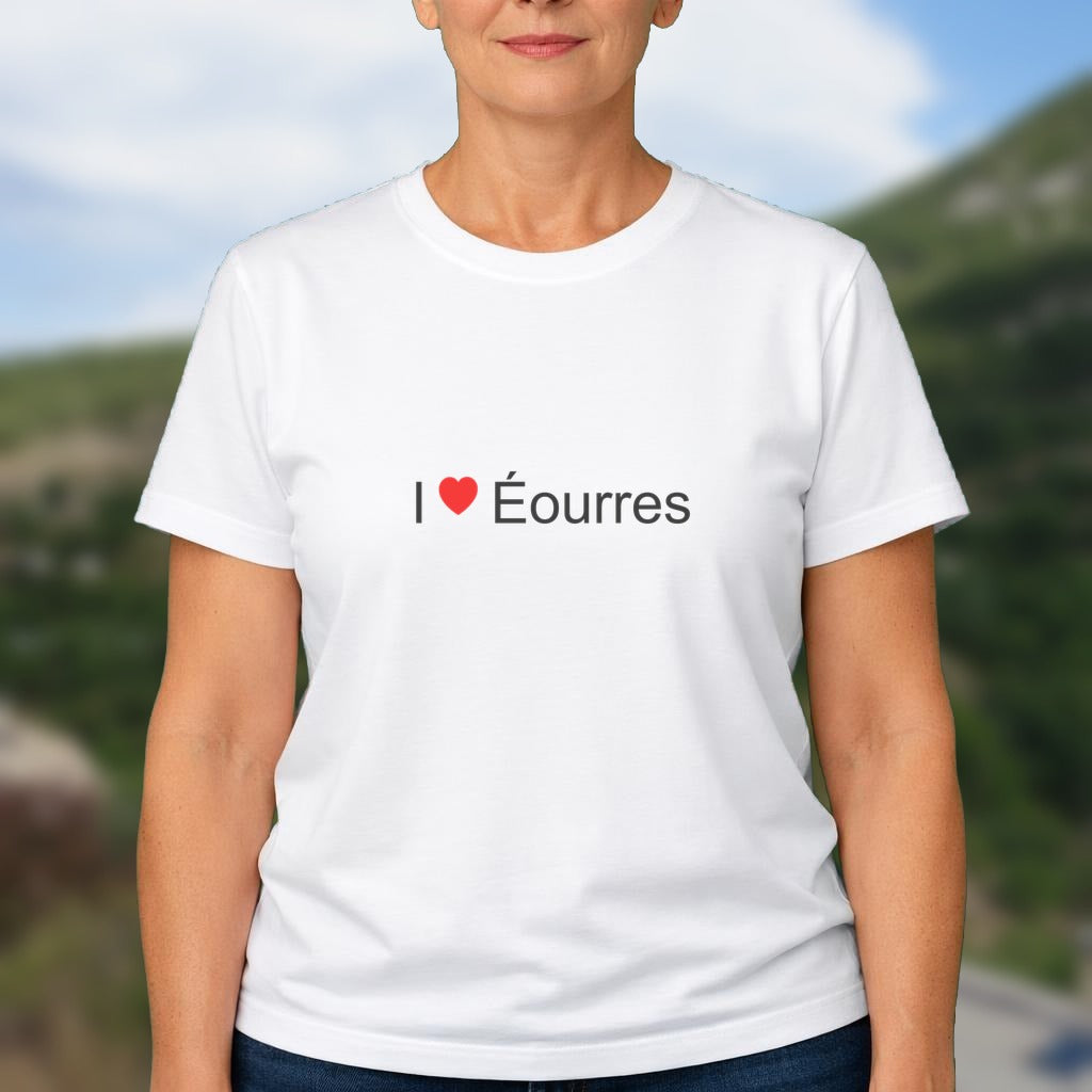 T-shirt I love éourres