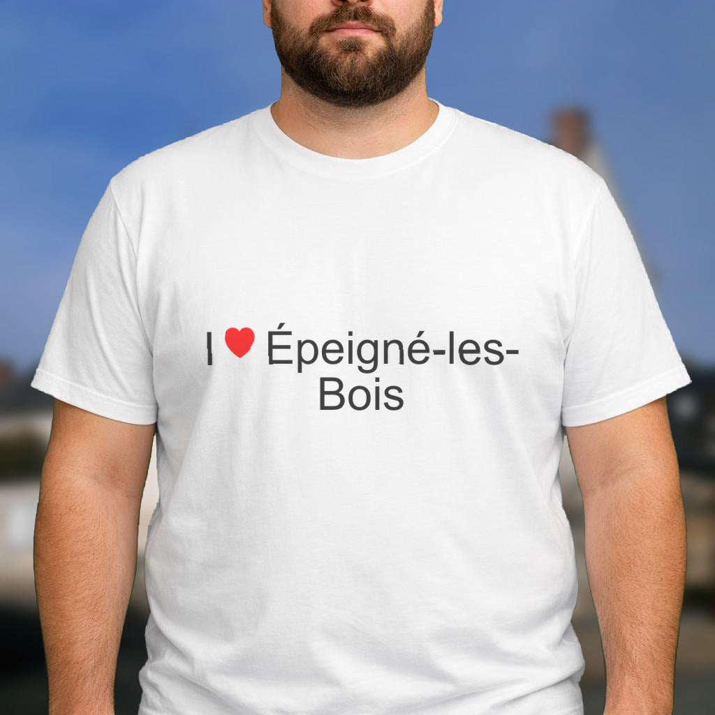 T-shirt I love épeigné-les-bois