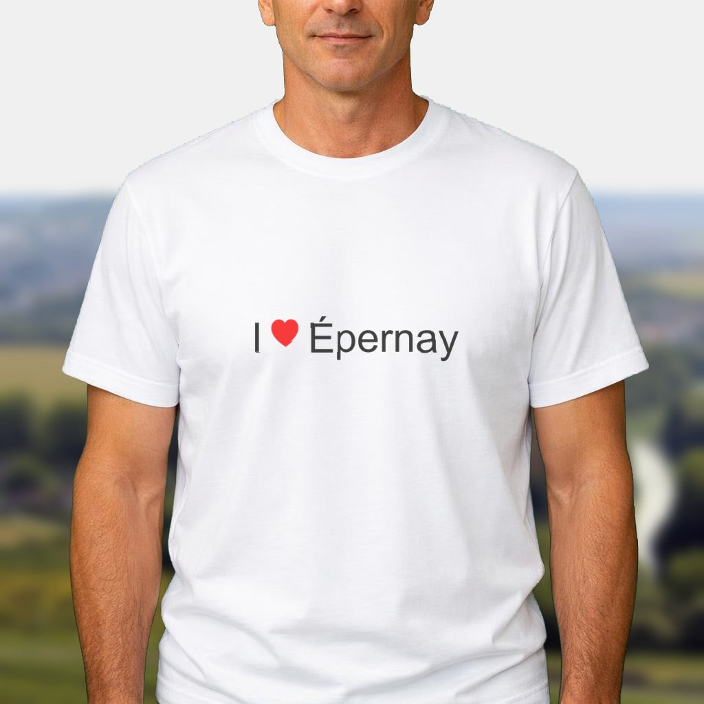 T-shirt I love épernay