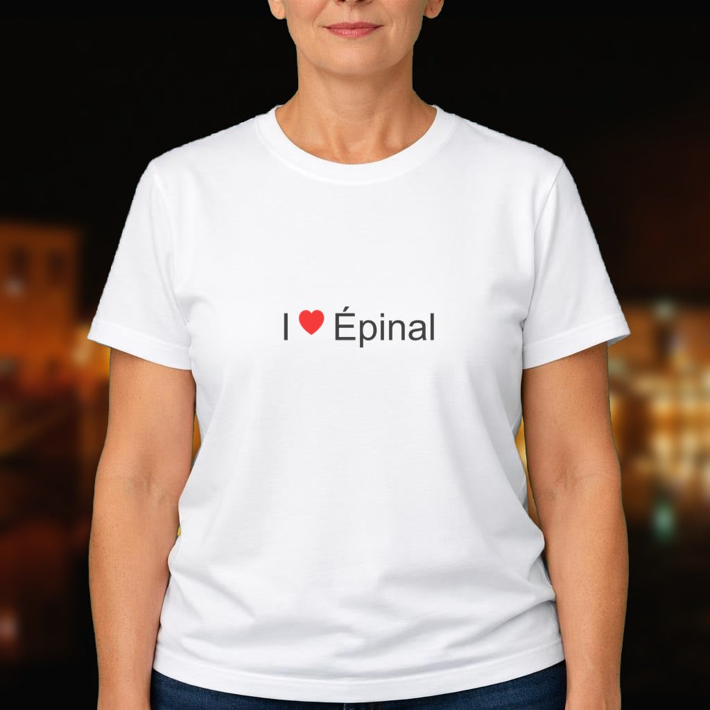 T-shirt I love épinal