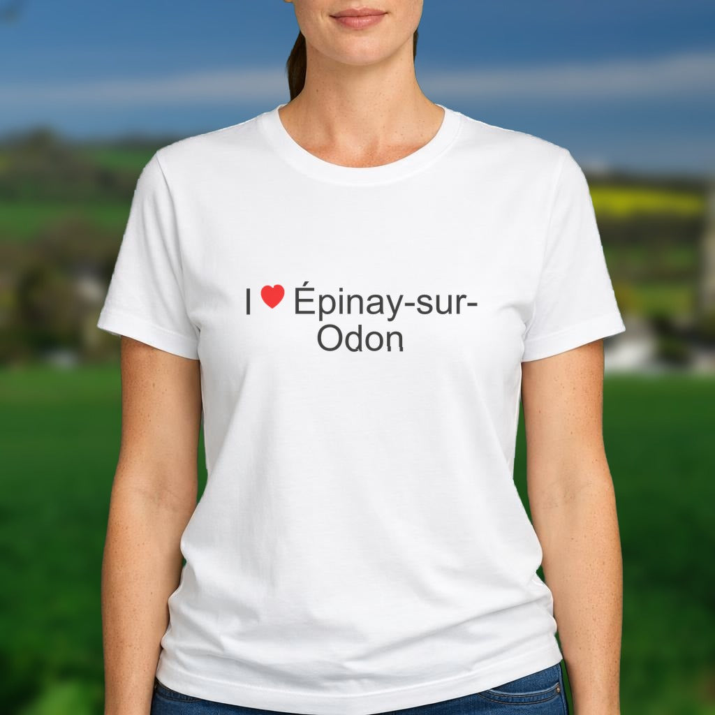 T-shirt I love épinay-sur-odon
