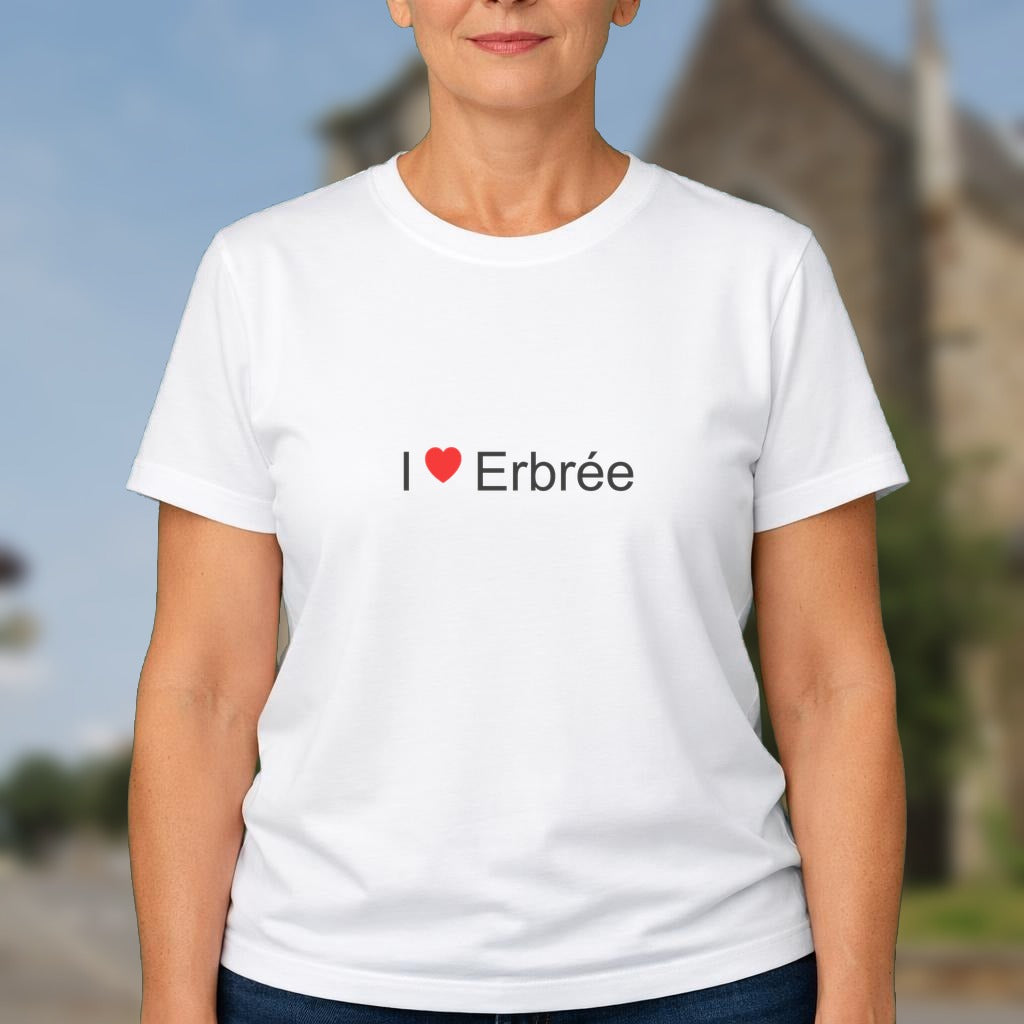 T-shirt I love erbrée