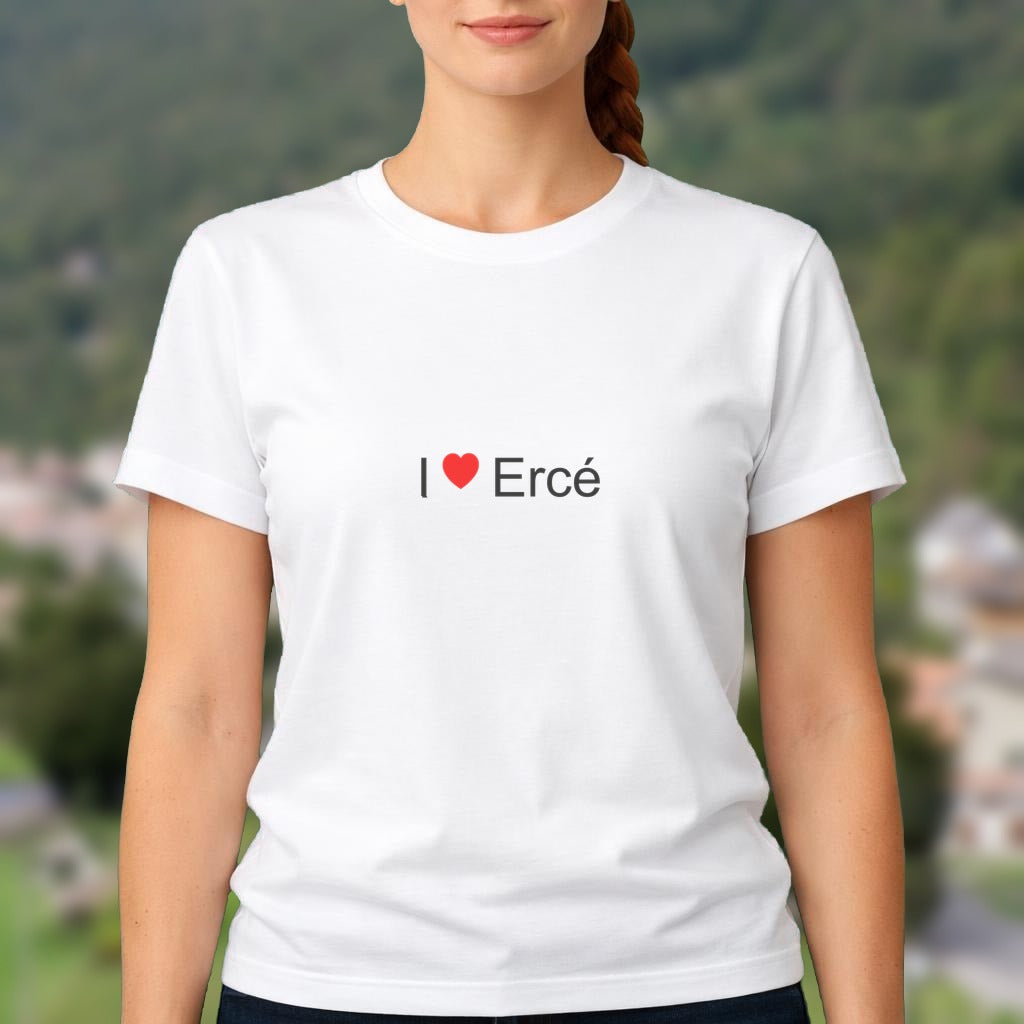 T-shirt I love ercé