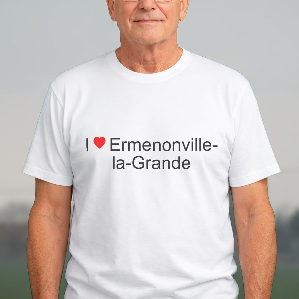 T-shirt I love ermenonville-la-grande