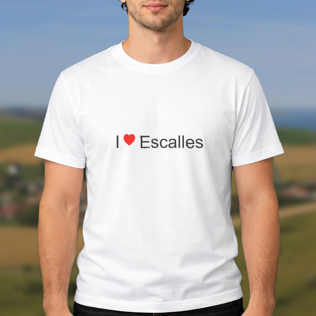 T-shirt I love escalles