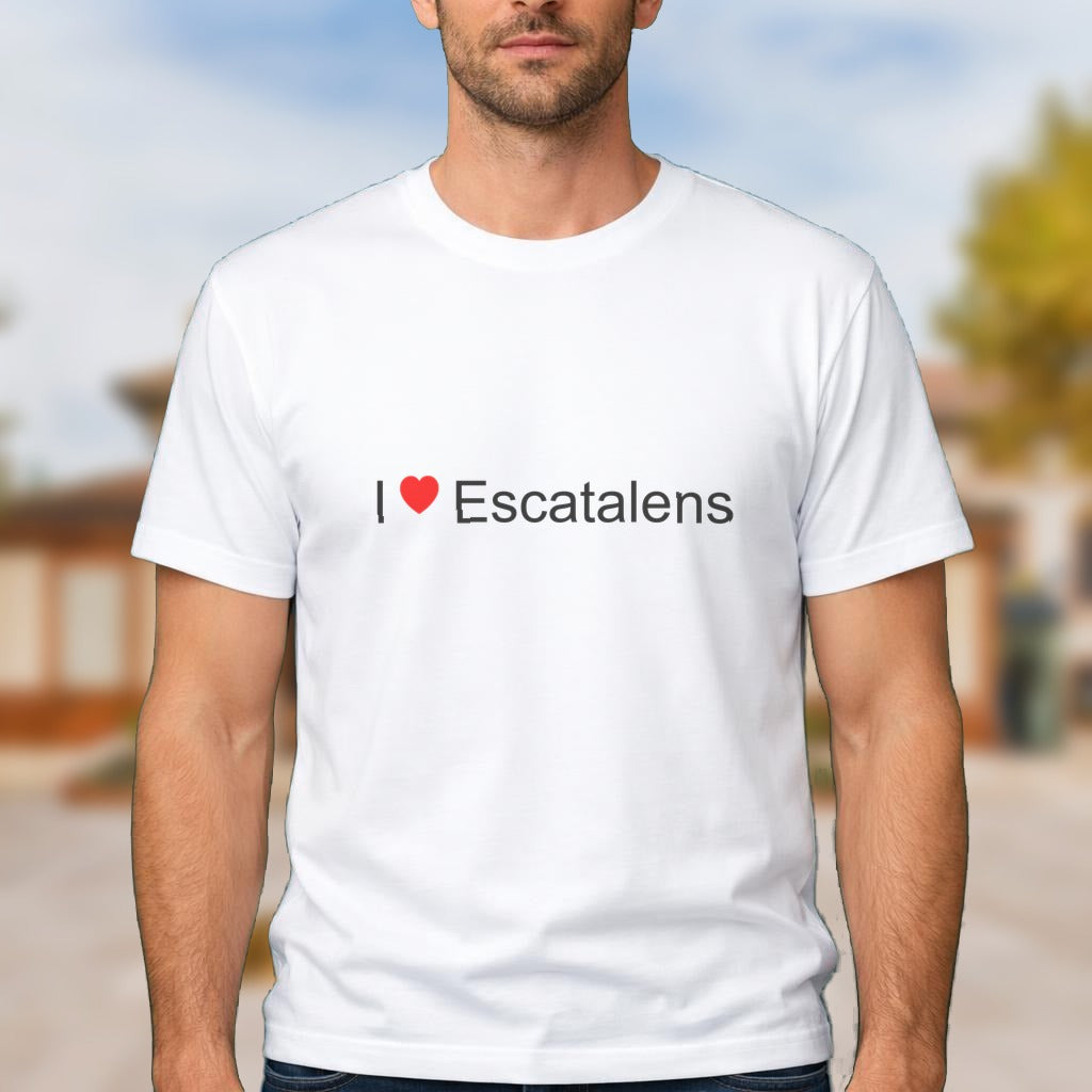 T-shirt I love escatalens