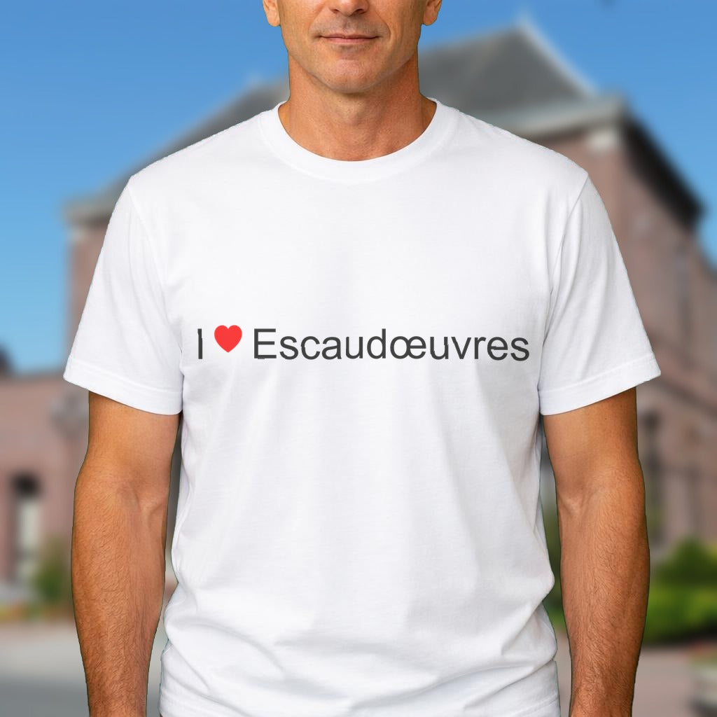 T-shirt I love escaudœuvres