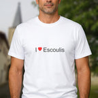 T-shirt I love escoulis
