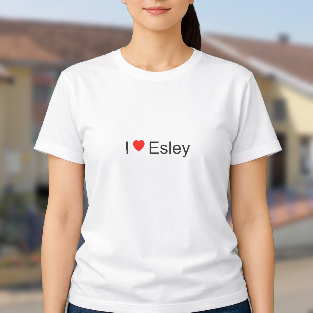 T-shirt I love esley