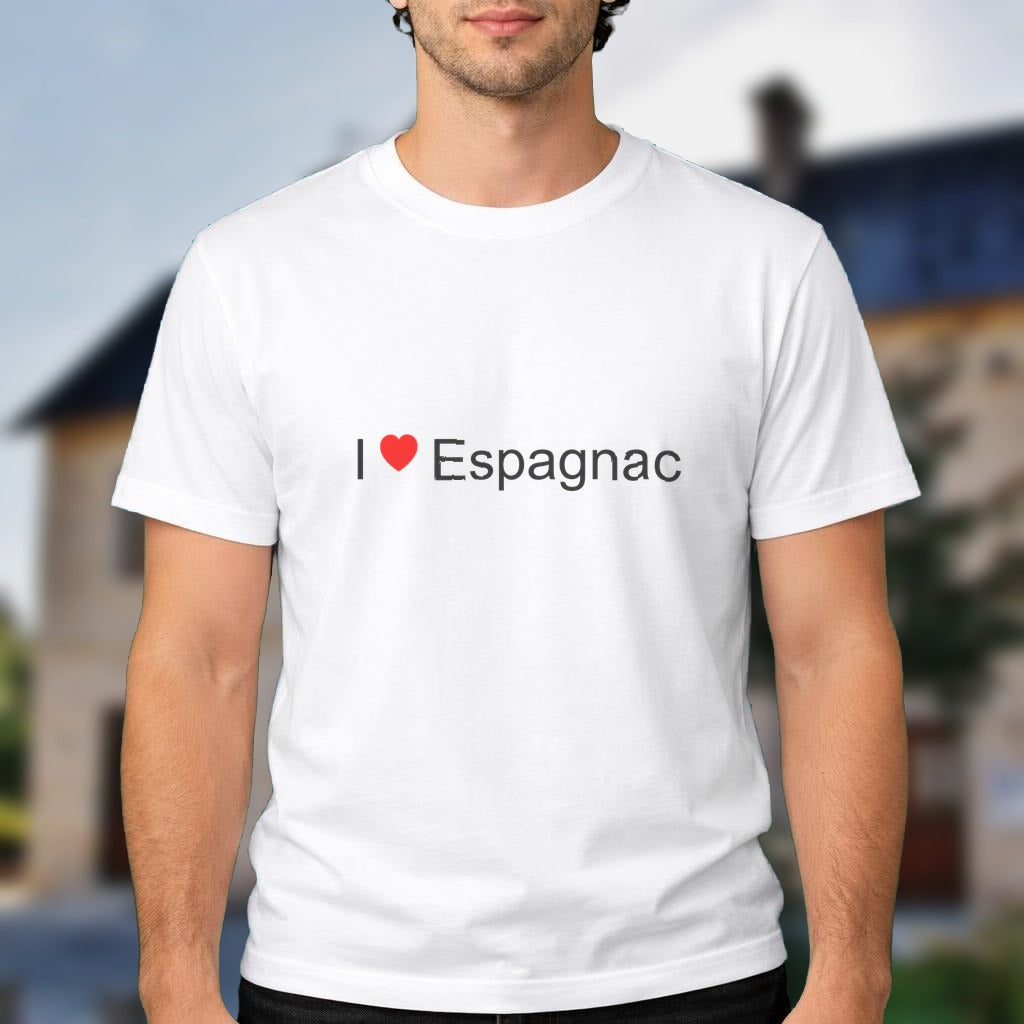 T-shirt I love espagnac