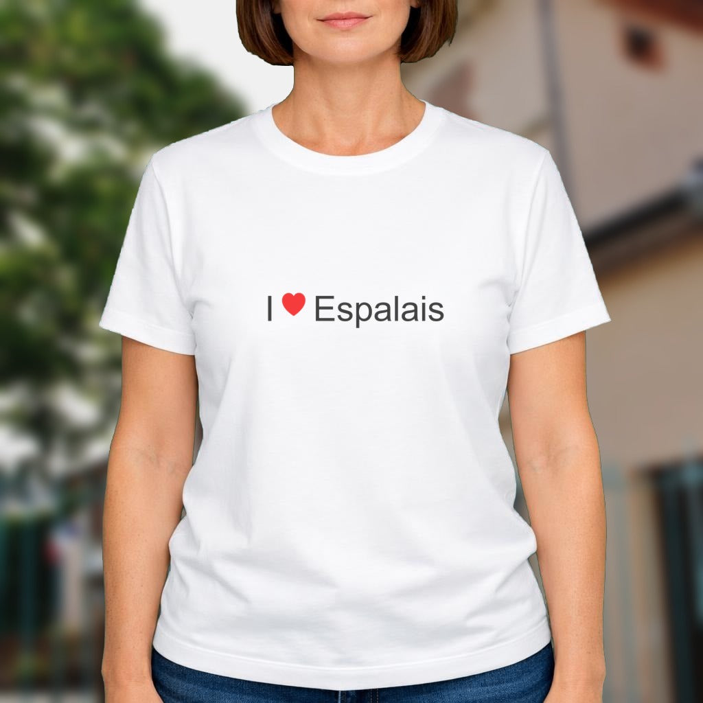 T-shirt I love espalais