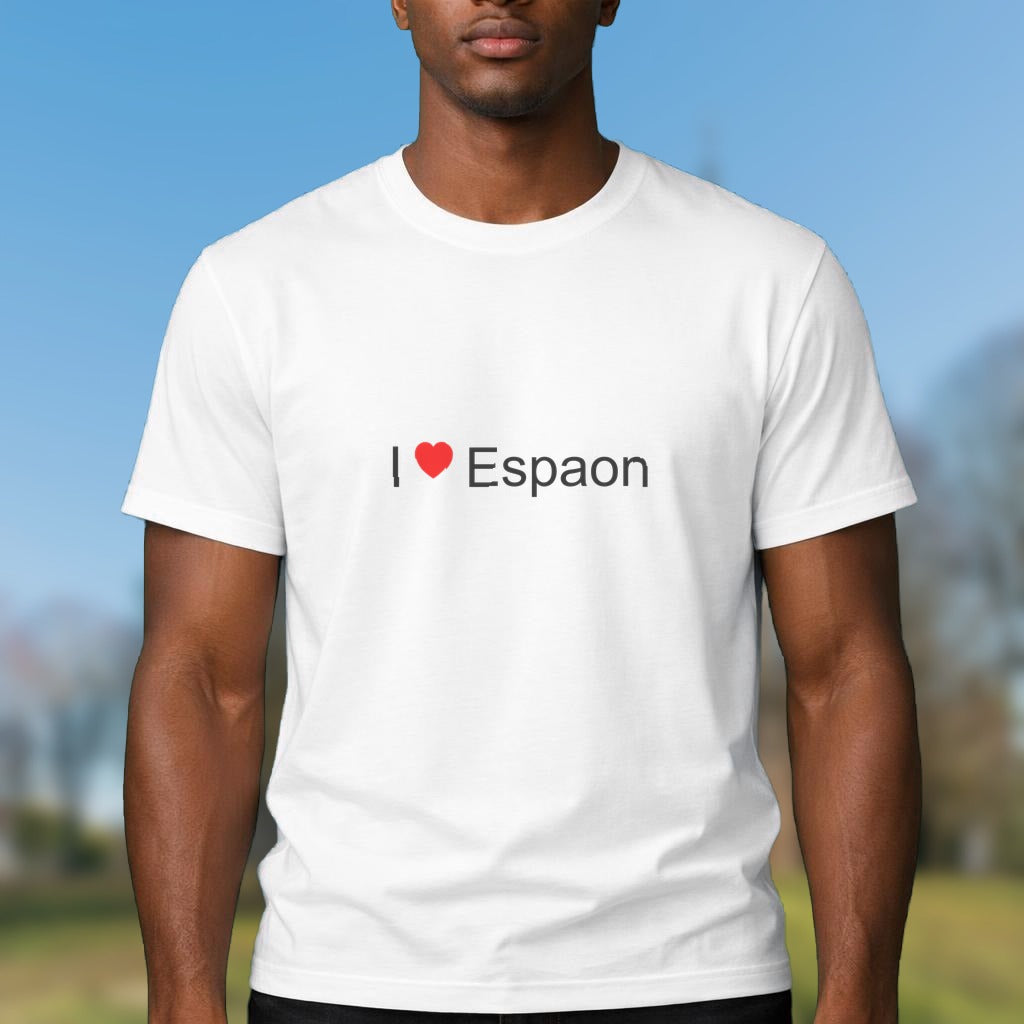 T-shirt I love espaon