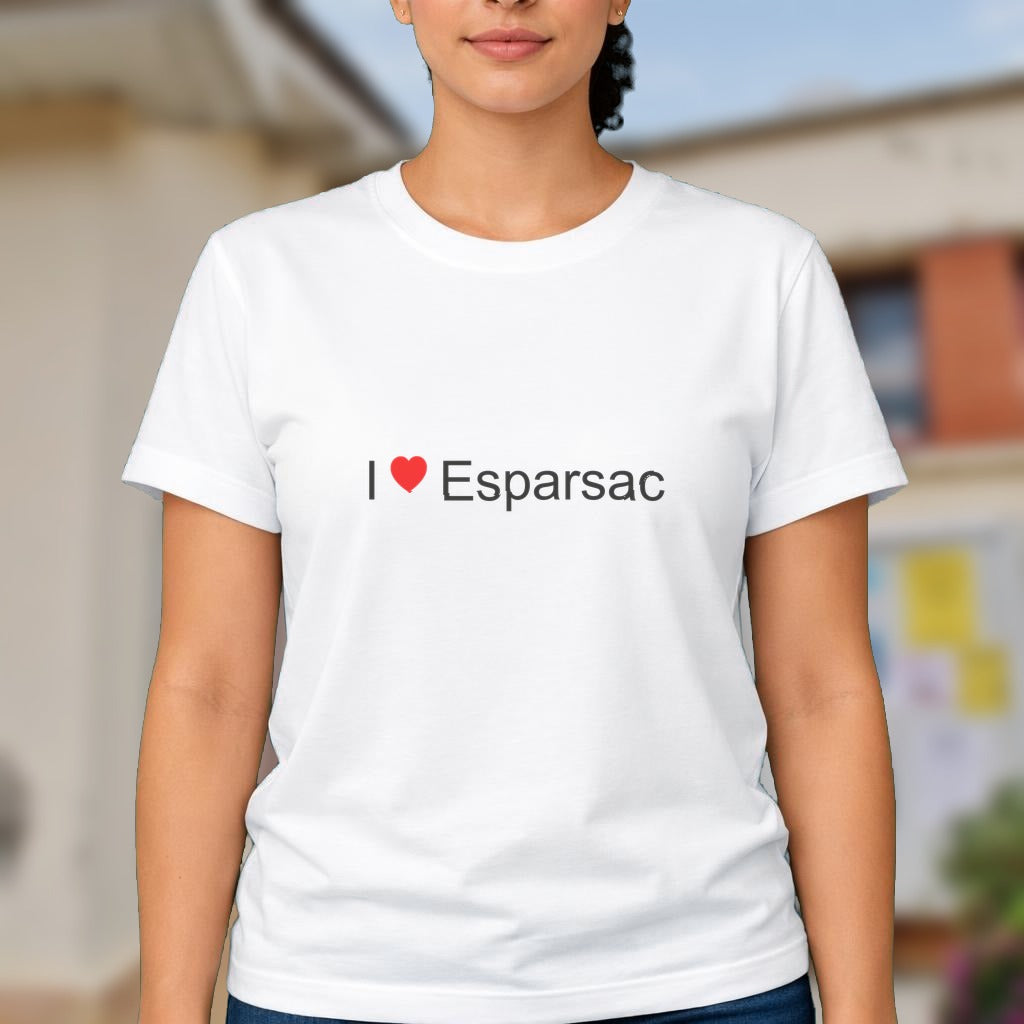 T-shirt I love esparsac