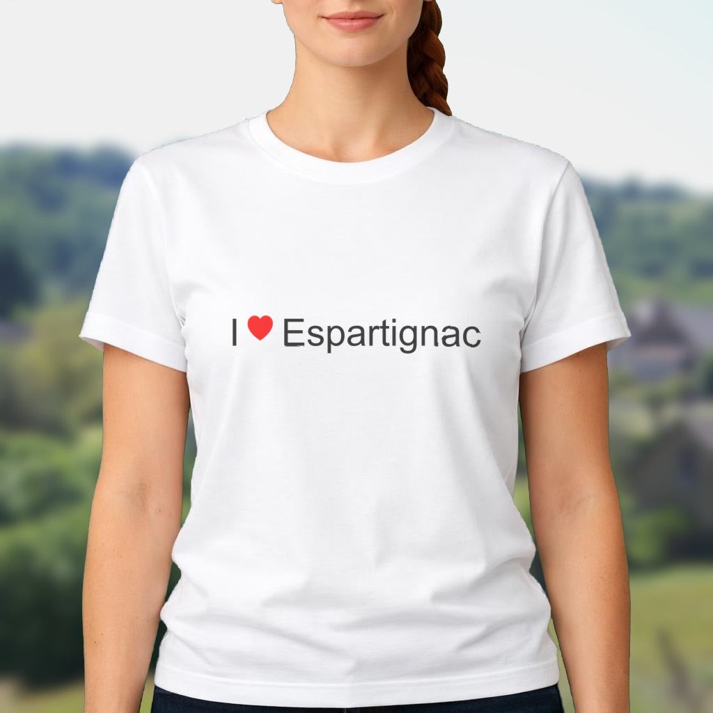 T-shirt I love espartignac