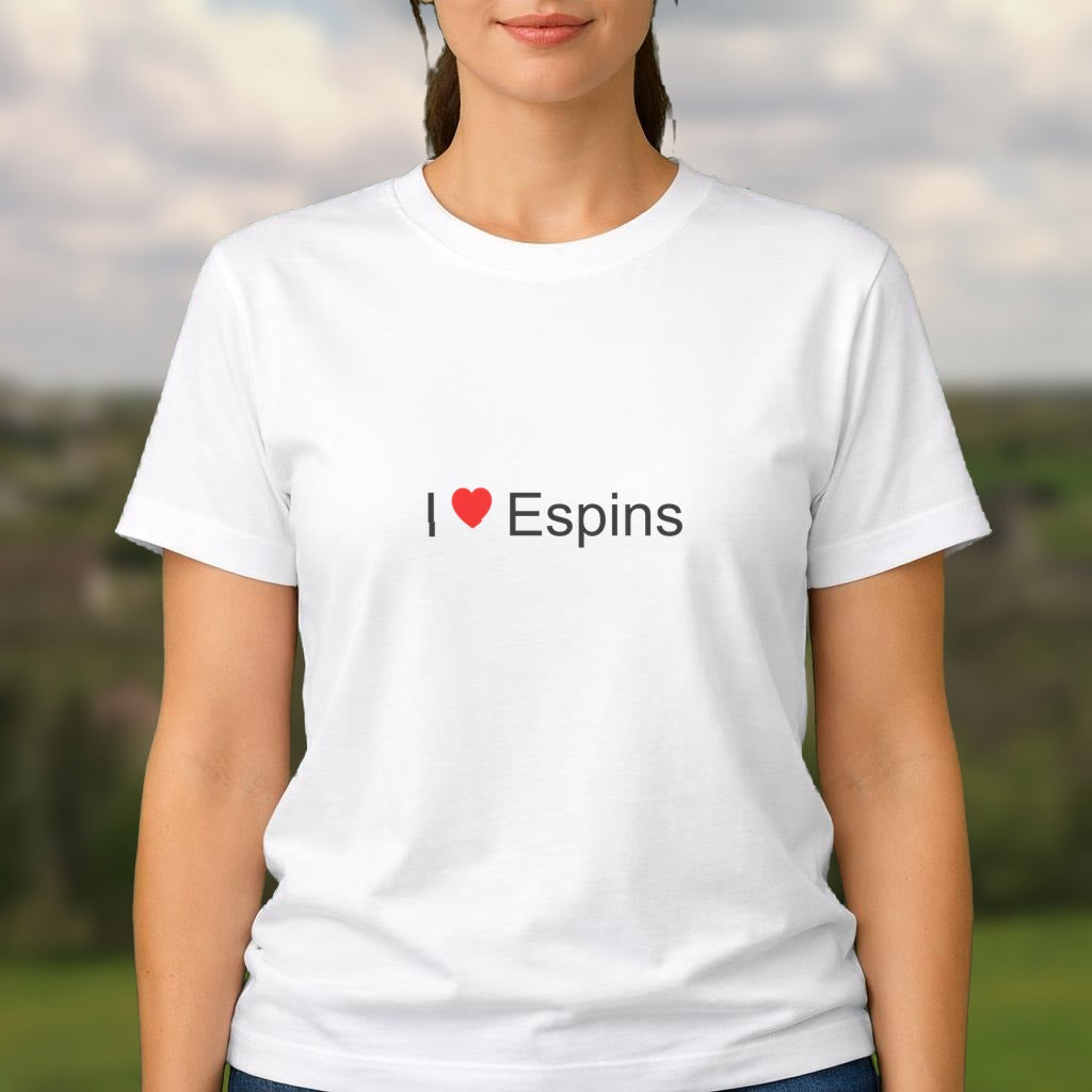 T-shirt I love espins