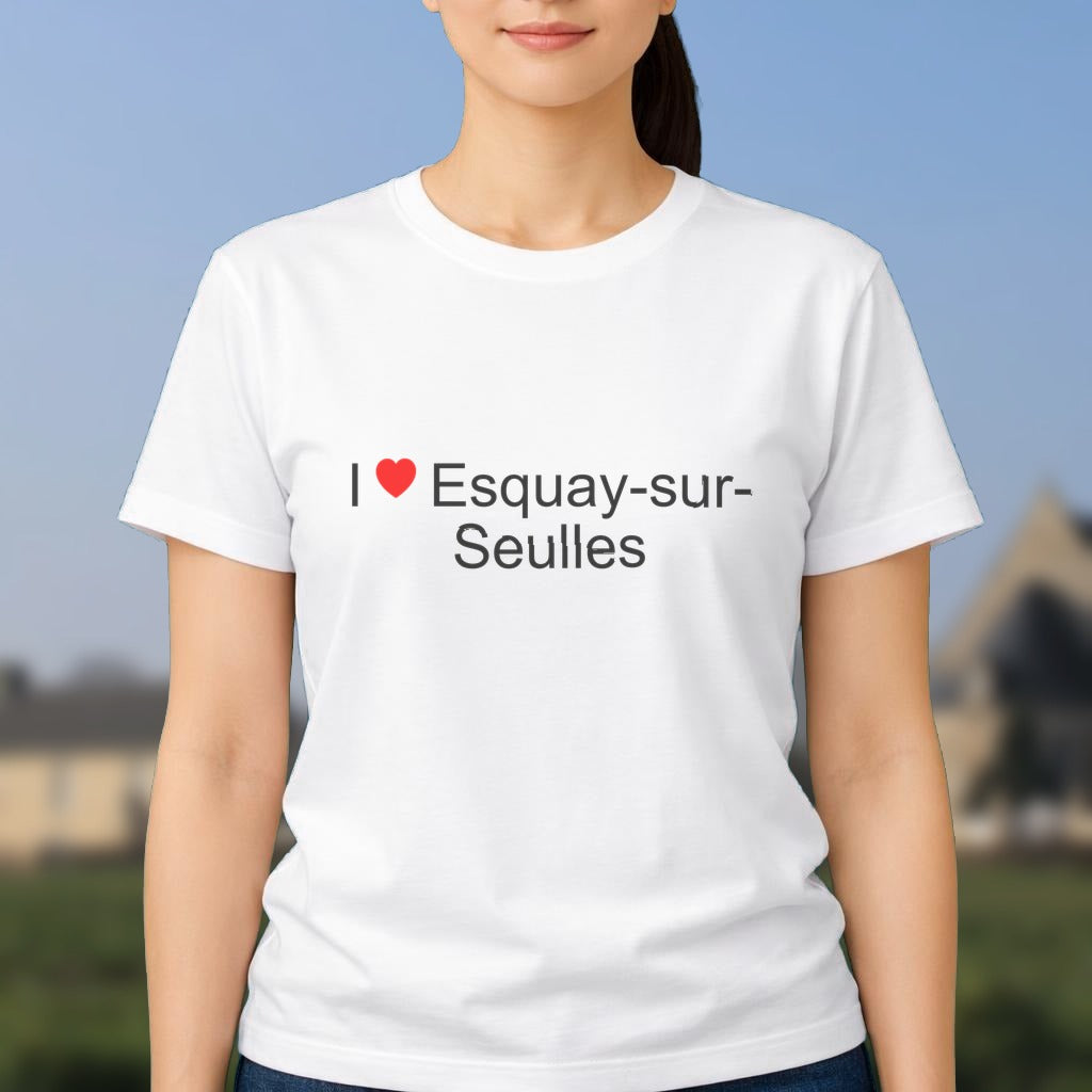 T-shirt I love esquay-sur-seulles