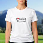 T-shirt I love essert-romand