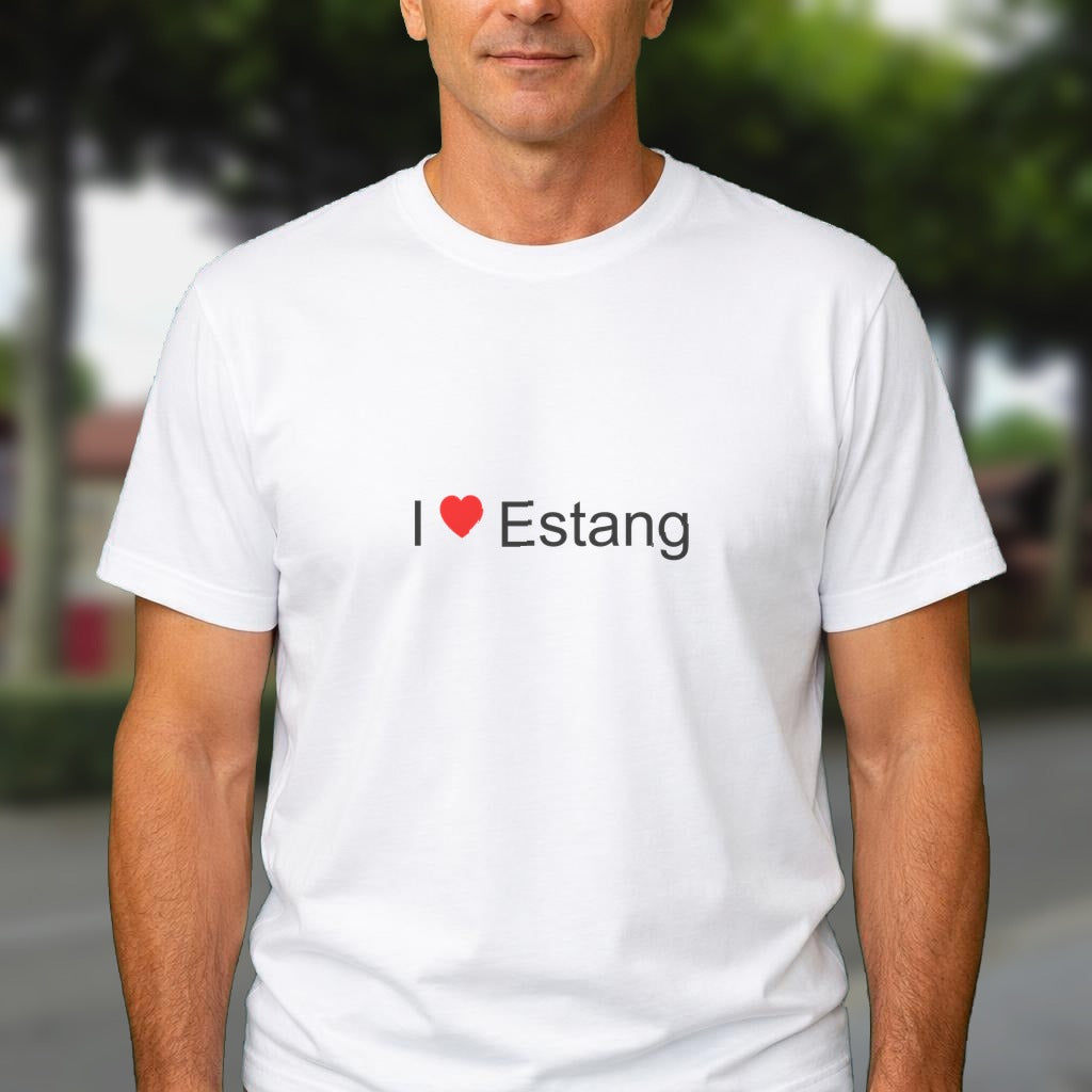 T-shirt I love estang