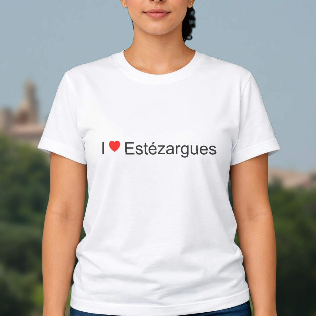 T-shirt I love estézargues
