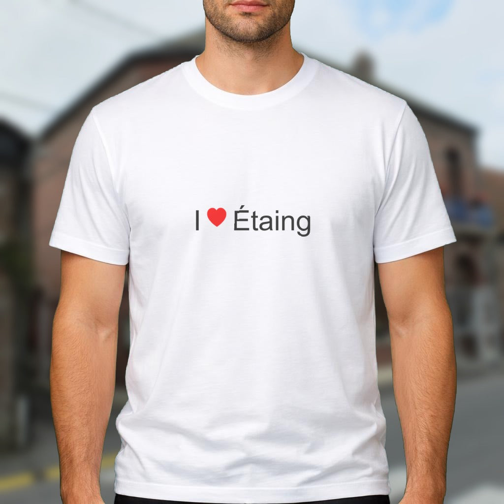 T-shirt I love étaing