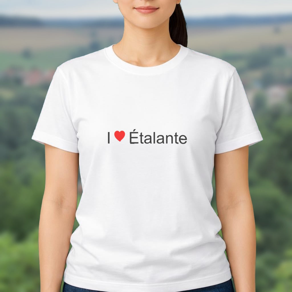 T-shirt I love étalante