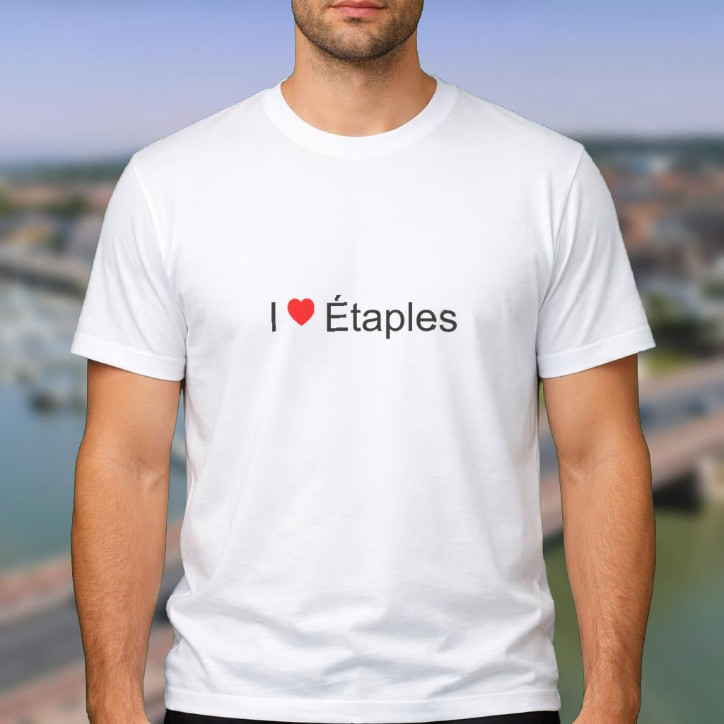 T-shirt I love étaples