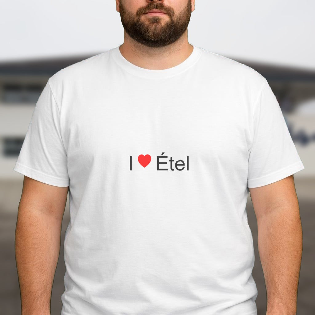T-shirt I love étel