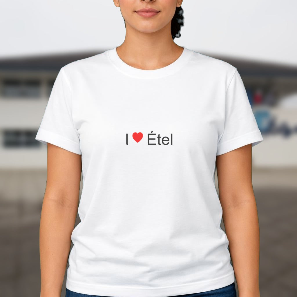 T-shirt I love étel