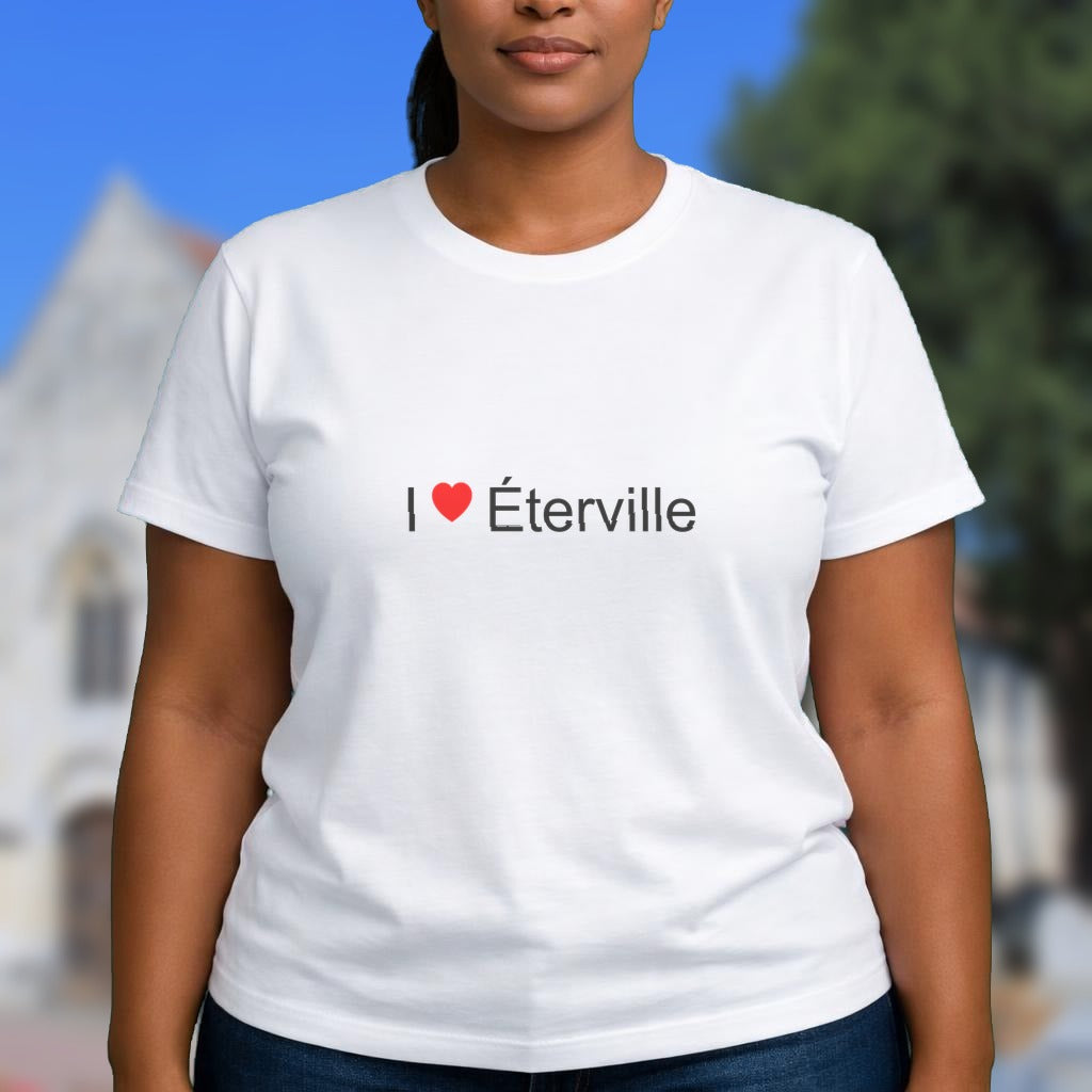 T-shirt I love éterville
