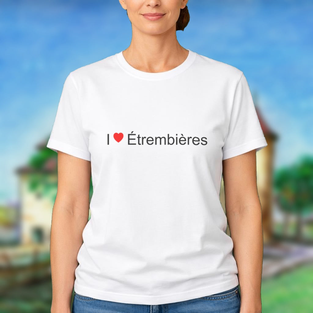 T-shirt I love étrembières